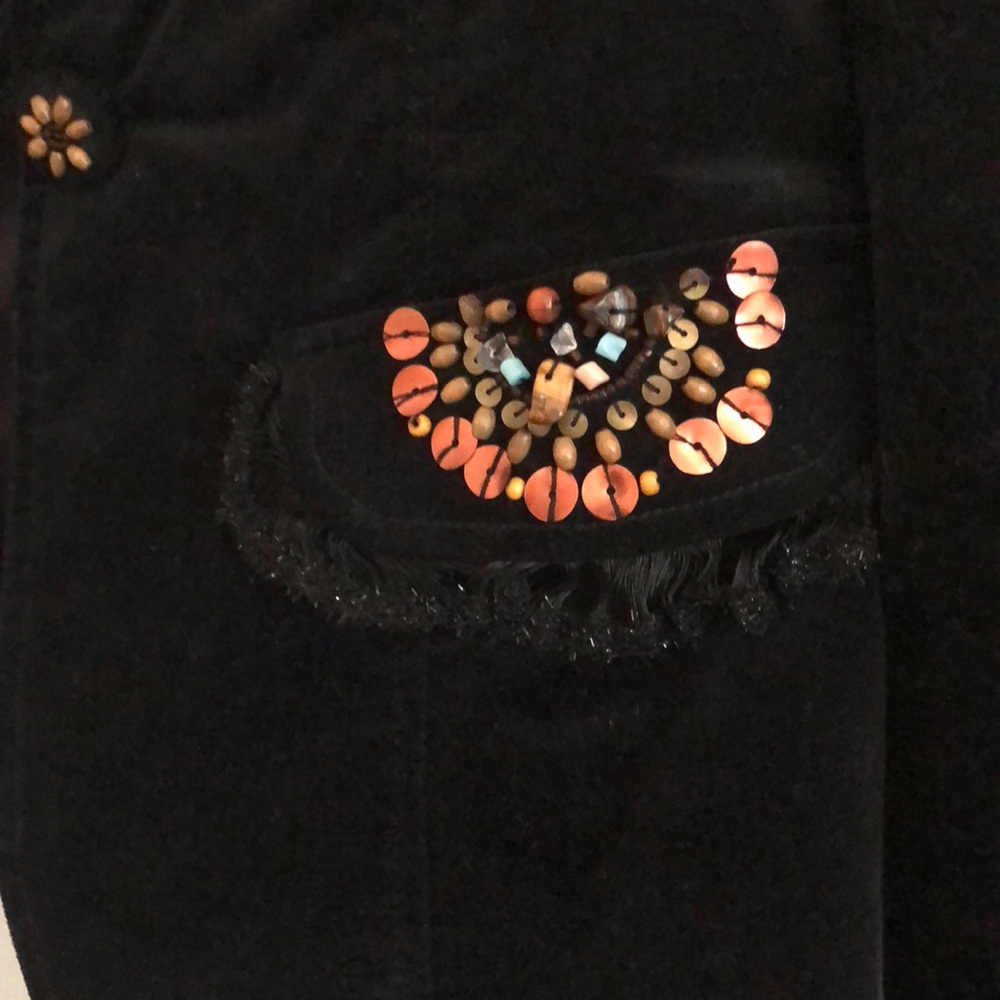 Beautiful unique velvet blazer - Picture 2 of 5